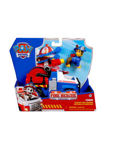 Paw Patrol Rubble Fire Rescue Camion Ribaltabile 20 cm con Proiettili | Shop in Casa