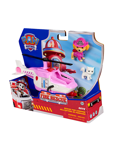 Elicottero di Skye Fire Rescue con gancio salvataggio e figure | shopincasa.it