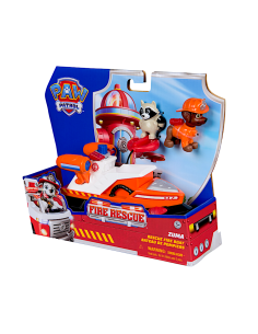 Paw Patrol Gommone di Zuma Fire Rescue con Salvagente e Figura | Shop in Casa