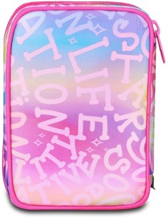 ASTUCCI: vendita online SJ Gang Astuccio Speed Pad Rosa, Mono Scomparto con Plance, 44 Pezzi, Scuola Elementare Bambina in of...
