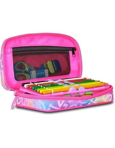 ASTUCCI: vendita online SJ Gang Astuccio Speed Pad Rosa, Mono Scomparto con Plance, 44 Pezzi, Scuola Elementare Bambina in of...