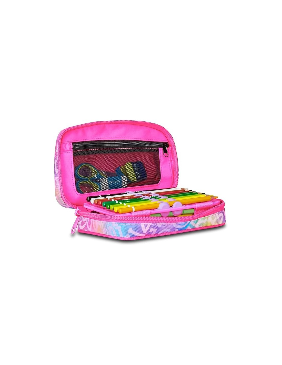 ASTUCCI: vendita online SJ Gang Astuccio Speed Pad Rosa, Mono Scomparto con Plance, 44 Pezzi, Scuola Elementare Bambina in of...