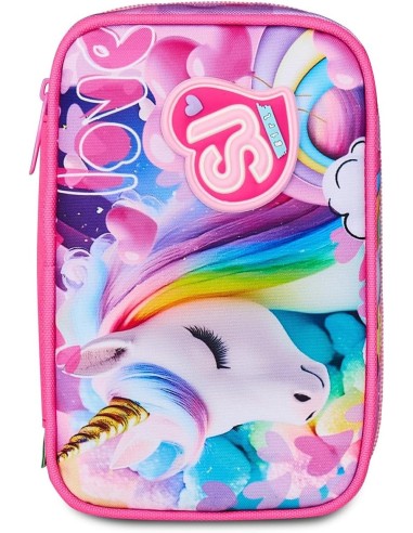 ASTUCCI: vendita online SJ Gang Astuccio Speed Case Fucsia, Mono Scomparto con Plance Amovibili, 44 Pezzi, Scuola Bambina in ...