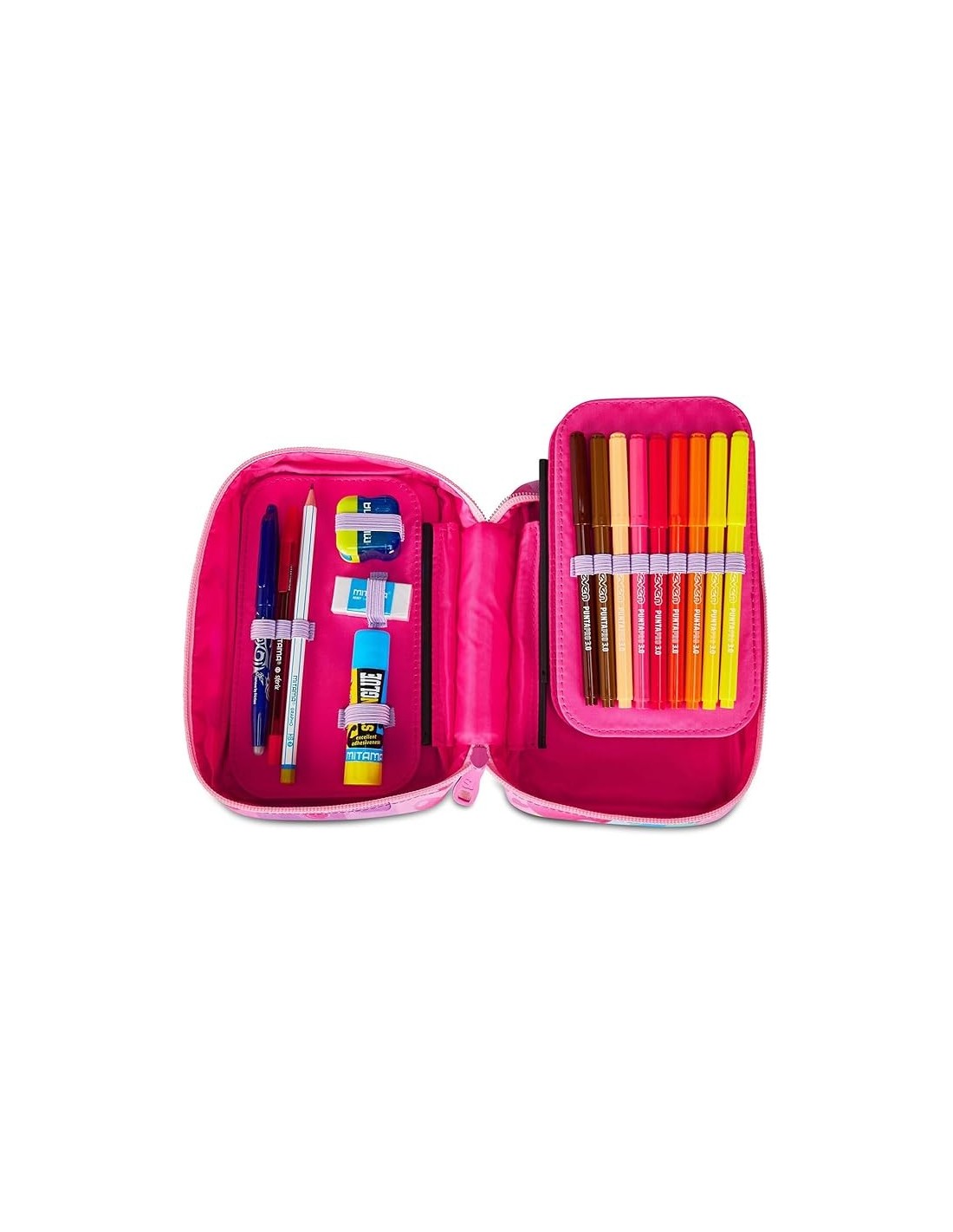 ASTUCCI: vendita online SJ Gang Astuccio Speed Case Fucsia, Mono Scomparto con Plance Amovibili, 44 Pezzi, Scuola Bambina in ...