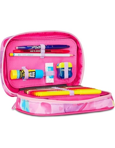 ASTUCCI: vendita online SJ Gang Astuccio Speed Case Fucsia, Mono Scomparto con Plance Amovibili, 44 Pezzi, Scuola Bambina in ...