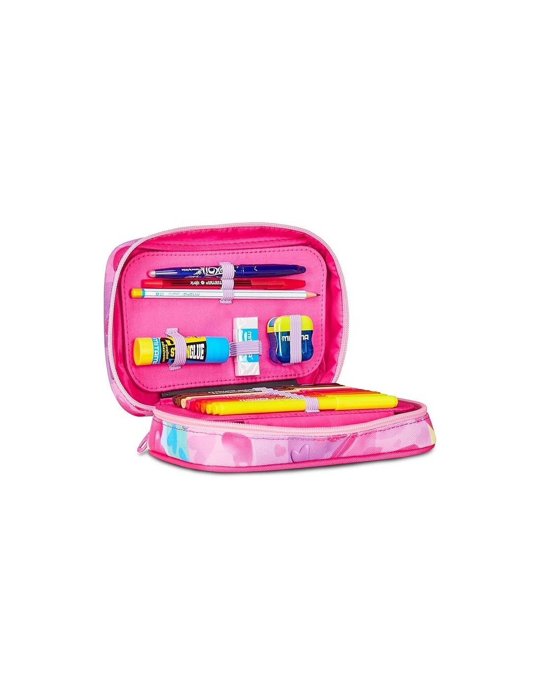 ASTUCCI: vendita online SJ Gang Astuccio Speed Case Fucsia, Mono Scomparto con Plance Amovibili, 44 Pezzi, Scuola Bambina in ...