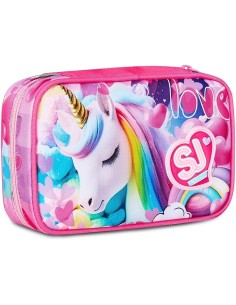 ASTUCCI: vendita online SJ Gang Astuccio Speed Case Fucsia, Mono Scomparto con Plance Amovibili, 44 Pezzi, Scuola Bambina in ...