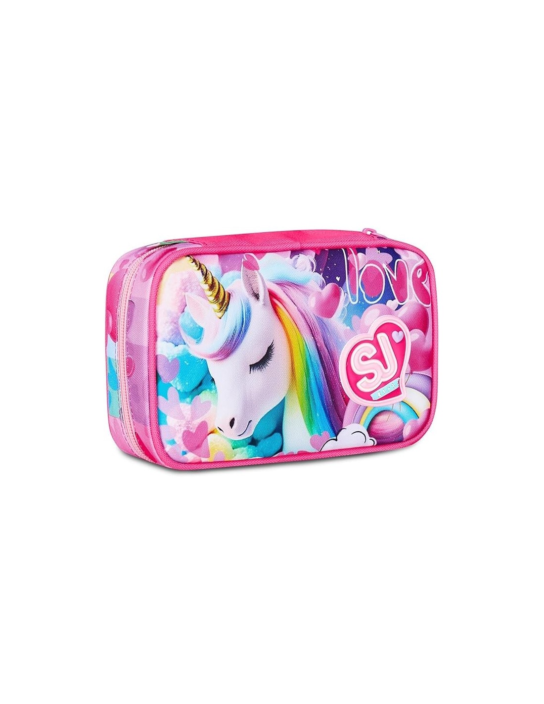 ASTUCCI: vendita online SJ Gang Astuccio Speed Case Fucsia, Mono Scomparto con Plance Amovibili, 44 Pezzi, Scuola Bambina in ...