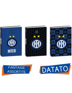 DIARI: vendita online Inter, Diario Agenda Scolastico, 2025–2026, Standard, 13,6 x 18,3 cm, 12 Mesi, 352 Pagine in offerta
