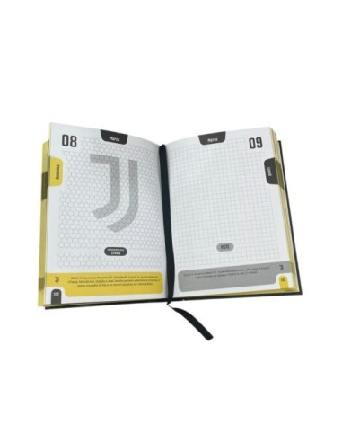 DIARI: vendita online Juventus, Diario Scuola 2025‑2026, Standard, 16 Mesi, 13,5 x 18 cm, Agenda Bianconera in offerta