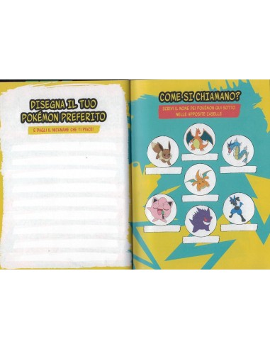DIARI: vendita online Pokémon, Diario Scuola 2025 2026, Seven, Rosso, 10 Mesi, Non Datato, 21 x 15 x 3 cm, Copertina Lucida i...