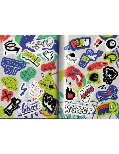 DIARI: vendita online Seven, Diario Scuola Boy Be Good, 2025 2026, Datato, 12 Mesi, 18.5 x 13.5 x 2.5 cm, Copertina Lucida Ri...
