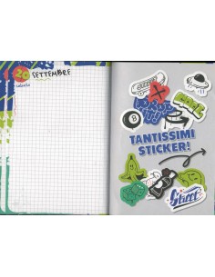 DIARI: vendita online Seven, Diario Scuola Boy Be Good, 2025 2026, Datato, 12 Mesi, 18.5 x 13.5 x 2.5 cm, Copertina Lucida Ri...