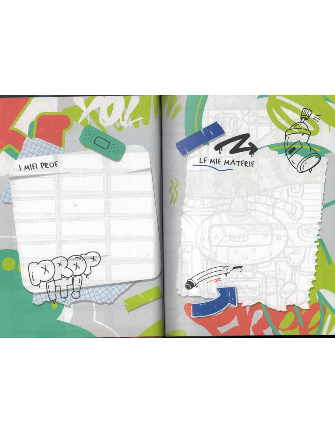 DIARI: vendita online Seven, Diario Scuola Boy Be Good, 2025 2026, Datato, 12 Mesi, 18.5 x 13.5 x 2.5 cm, Copertina Lucida Ri...