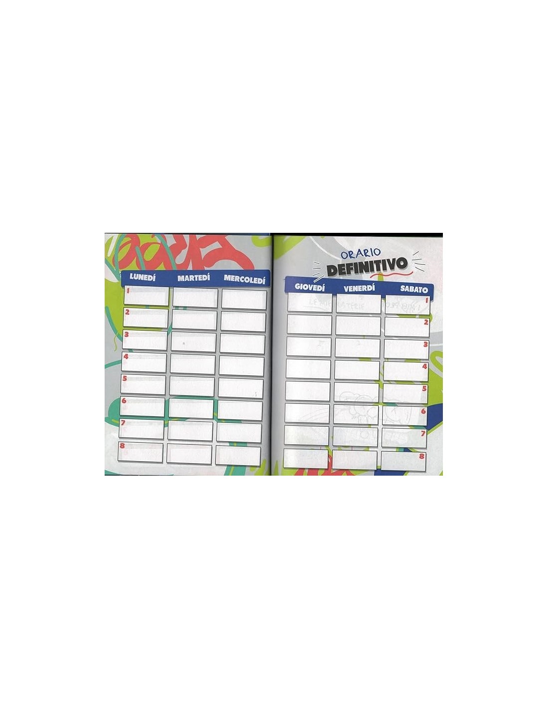 DIARI: vendita online Seven, Diario Scuola Boy Be Good, 2025 2026, Datato, 12 Mesi, 18.5 x 13.5 x 2.5 cm, Copertina Lucida Ri...