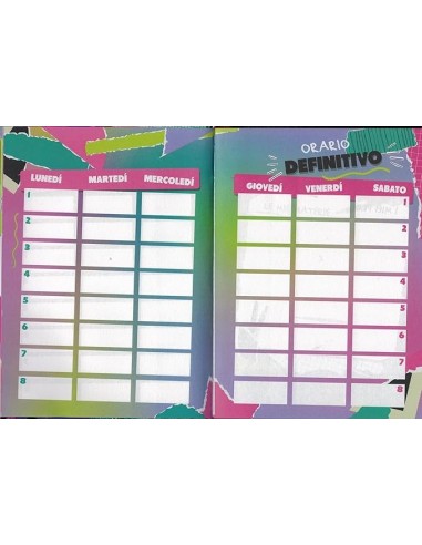 DIARI: vendita online Seven, Diario Scuola Girl Farfalla, 2025 2026, Datato, 12 Mesi, 18.5 x 13.5 x 2.5 cm, Copertina Lucida ...