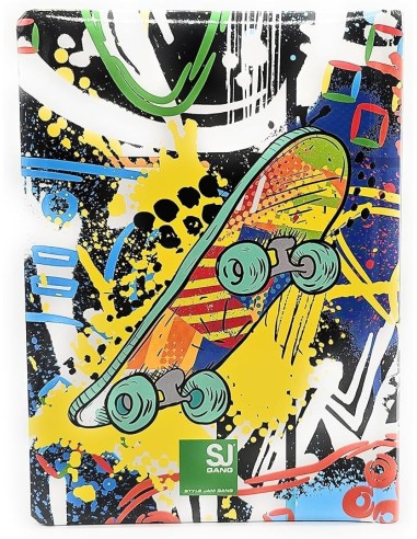 DIARI: vendita online Seven, Diario Scuola SJ GANG Skate, 2025 2026, Datato, 10 Mesi, 21 x 15 x 2.5 cm, Copertina Rigida Luci...