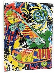 DIARI: vendita online Seven, Diario Scuola SJ GANG Skate, 2025 2026, Datato, 10 Mesi, 21 x 15 x 2.5 cm, Copertina Rigida Luci...