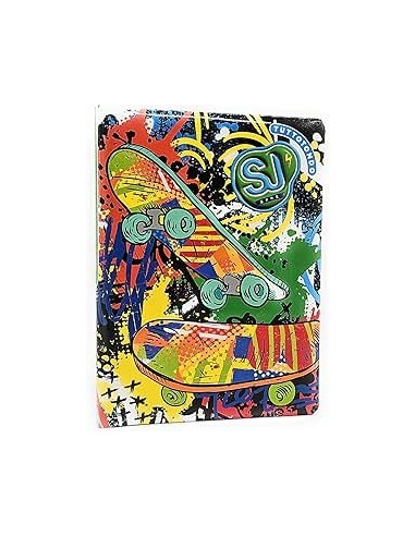 DIARI: vendita online Seven, Diario Scuola SJ GANG Skate, 2025 2026, Datato, 10 Mesi, 21 x 15 x 2.5 cm, Copertina Rigida Luci...
