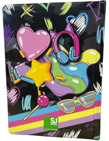 DIARI: vendita online Diario datato SJ Gang, Seven Girl, Agenda scolastica, 15,5 x 20,5 cm, Copertina rigida, Assortito in of...