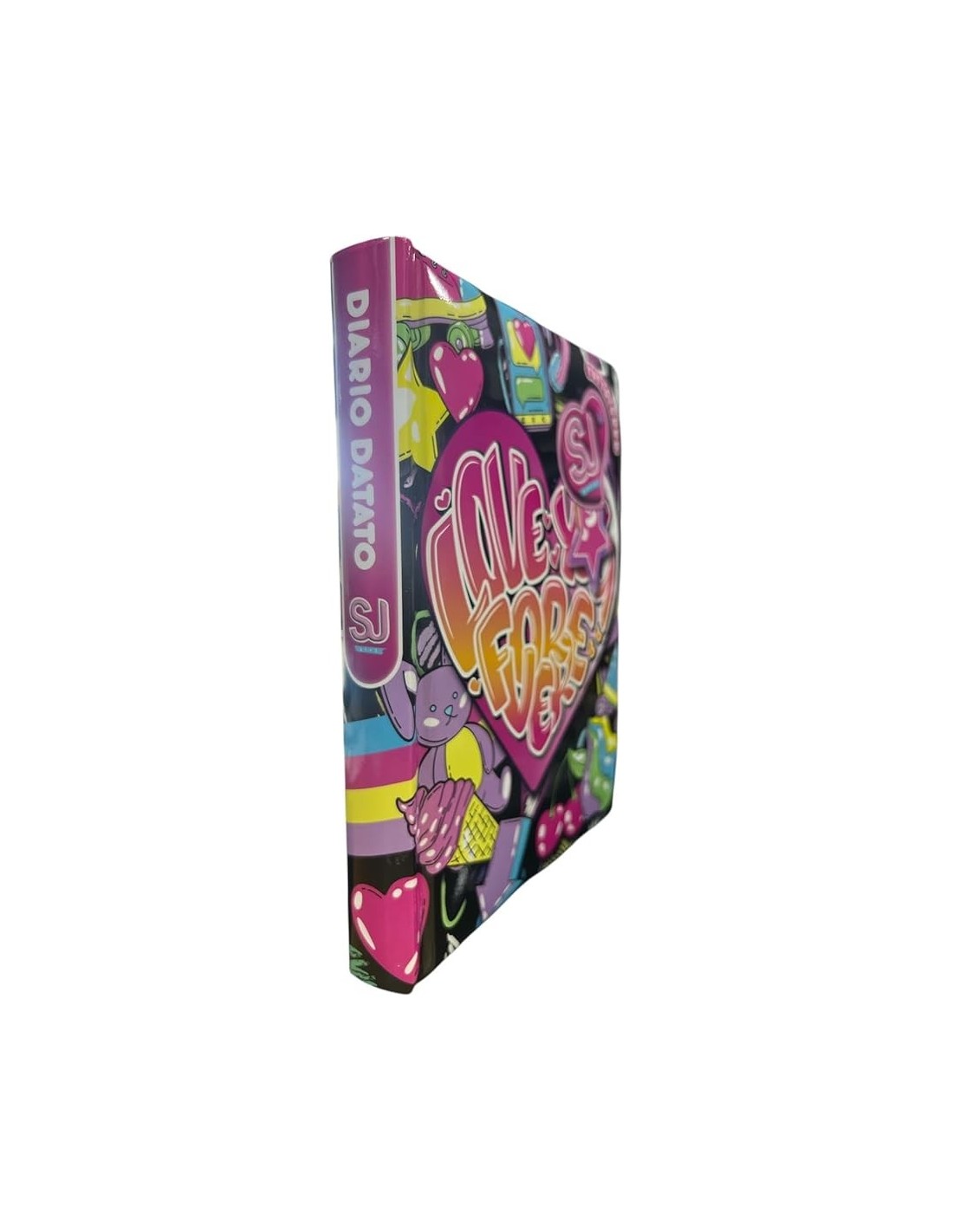 DIARI: vendita online Diario datato SJ Gang, Seven Girl, Agenda scolastica, 15,5 x 20,5 cm, Copertina rigida, Assortito in of...