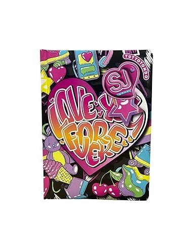 DIARI: vendita online Diario datato SJ Gang, Seven Girl, Agenda scolastica, 15,5 x 20,5 cm, Copertina rigida, Assortito in of...