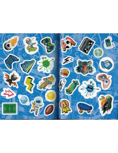DIARI: vendita online Seven Diario Agenda Scuola, SJ GANG Boy, Animali Drego Robot, Datato 2025/2026, 21 x 15 x 2,5 cm in off...
