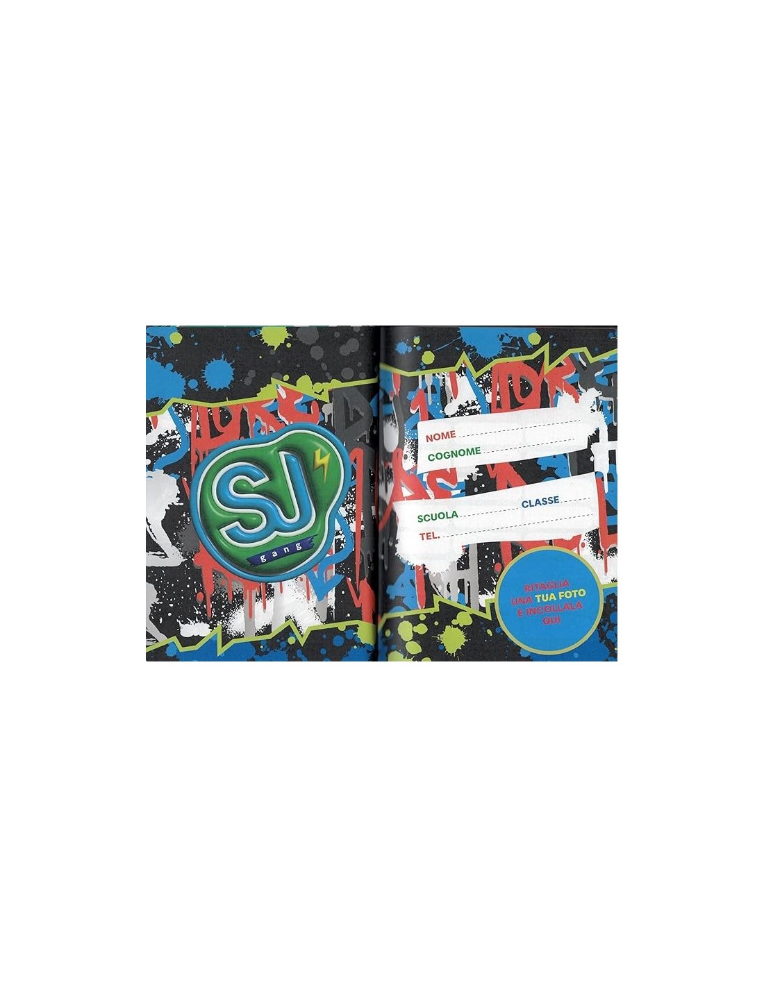 DIARI: vendita online Seven Diario Agenda Scuola, SJ GANG Boy, Animali Drego Robot, Datato 2025/2026, 21 x 15 x 2,5 cm in off...