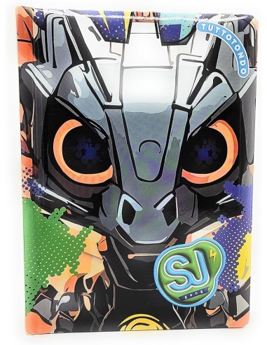 DIARI: vendita online Seven Diario Agenda Scuola, SJ GANG Boy, Animali Drego Robot, Datato 2025/2026, 21 x 15 x 2,5 cm in off...