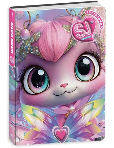 DIARI: vendita online Diario 10 Mesi Datato, SJ Gang Animali Girl, Copertina Rigida, Organizzazione Scolastica, 2025/2026 in ...