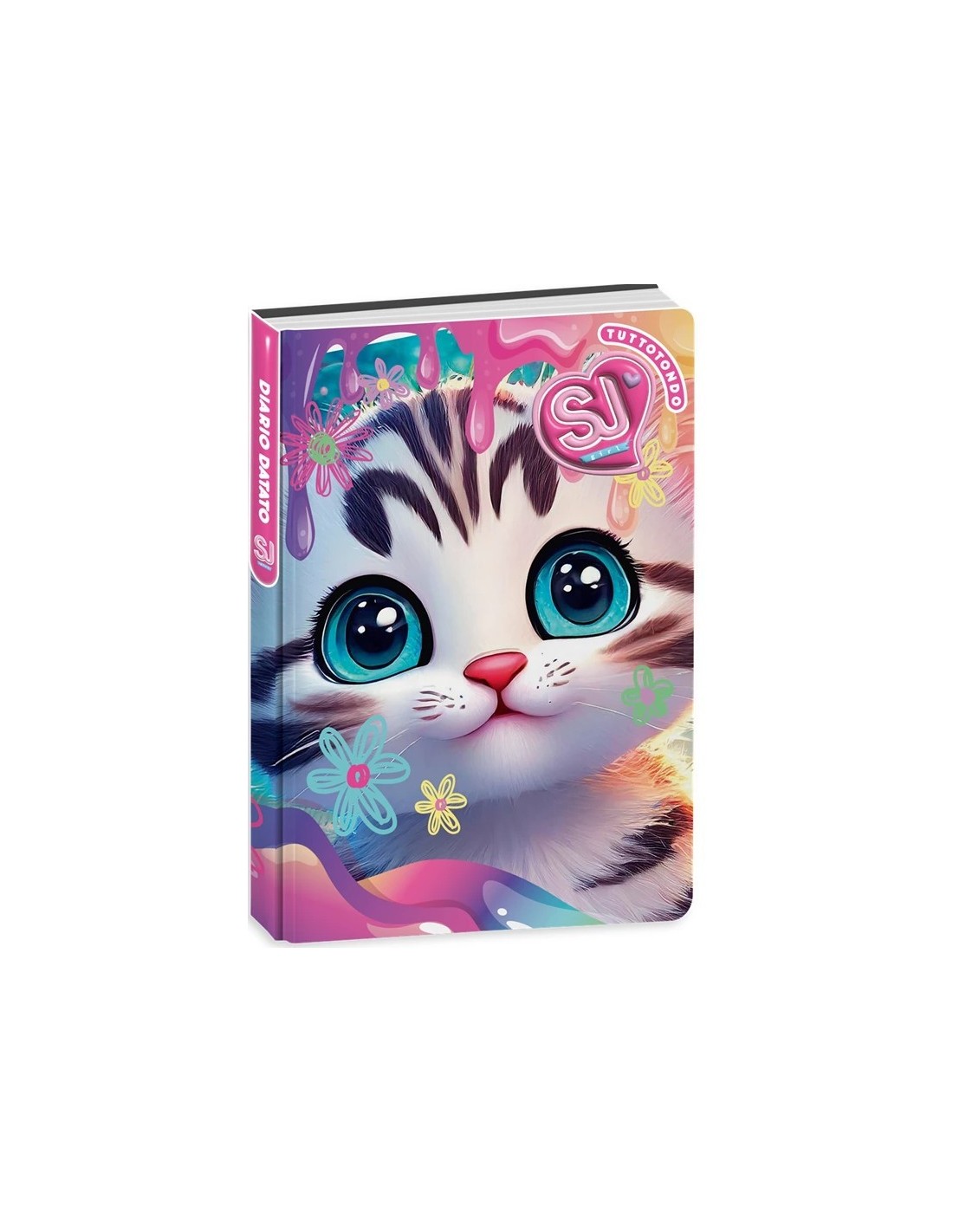 DIARI: vendita online Diario 10 Mesi Datato, SJ Gang Animali Girl, Copertina Rigida, Organizzazione Scolastica, 2025/2026 in ...