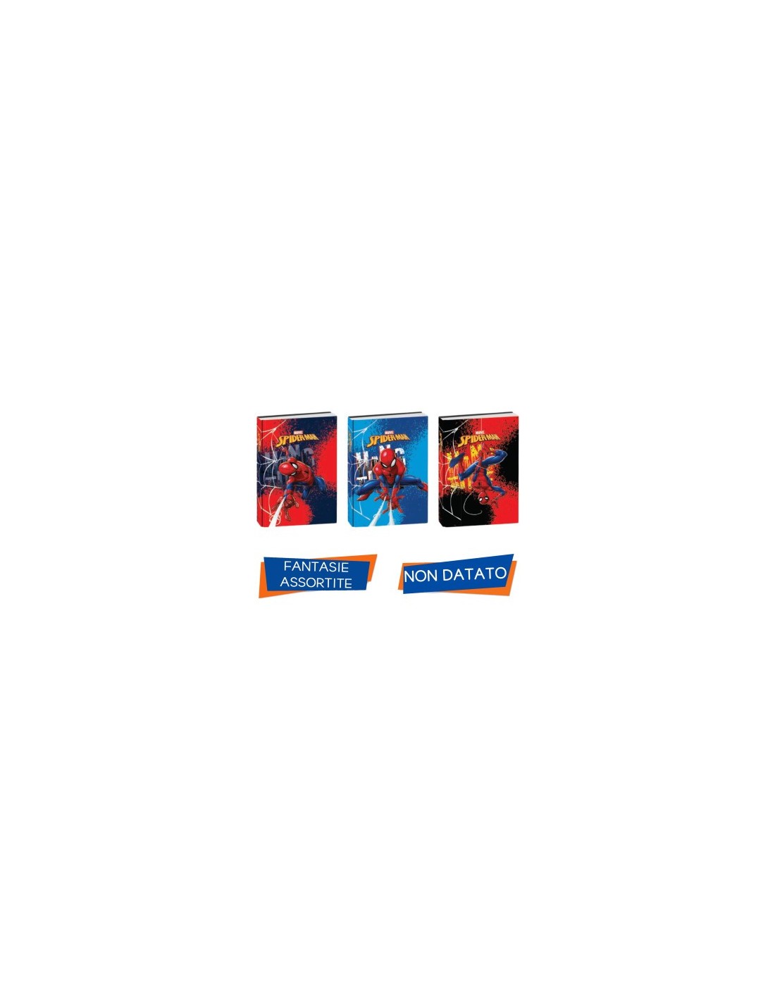 DIARI: vendita online Diario Scolastico Standard, Spider-Man, 10 Mesi, 14,5 x 20,6 cm, Copertina Lucida Imbottita in offerta