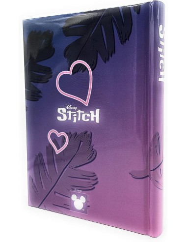 DIARI: vendita online Seven, Diario, Agenda Scuola, Disney Stitch e Angel, 12 Mesi, 21 x 15 x 3 cm, Copertina Lucida Rigida i...