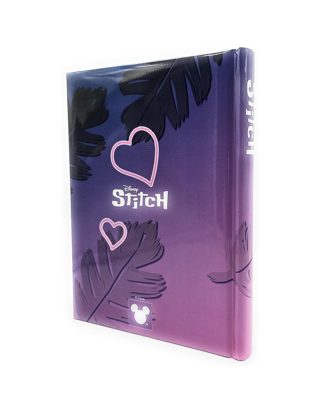 DIARI: vendita online Seven, Diario, Agenda Scuola, Disney Stitch e Angel, 12 Mesi, 21 x 15 x 3 cm, Copertina Lucida Rigida i...