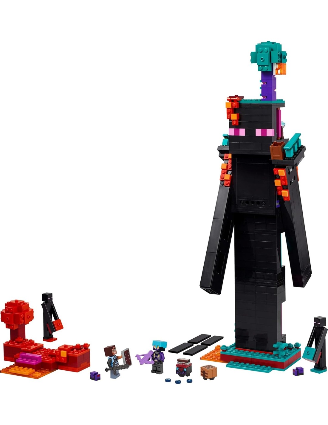 LEGO Minecraft 21279 Torre dell’Enderman 2in1 con mob e portale | shopincasa.it