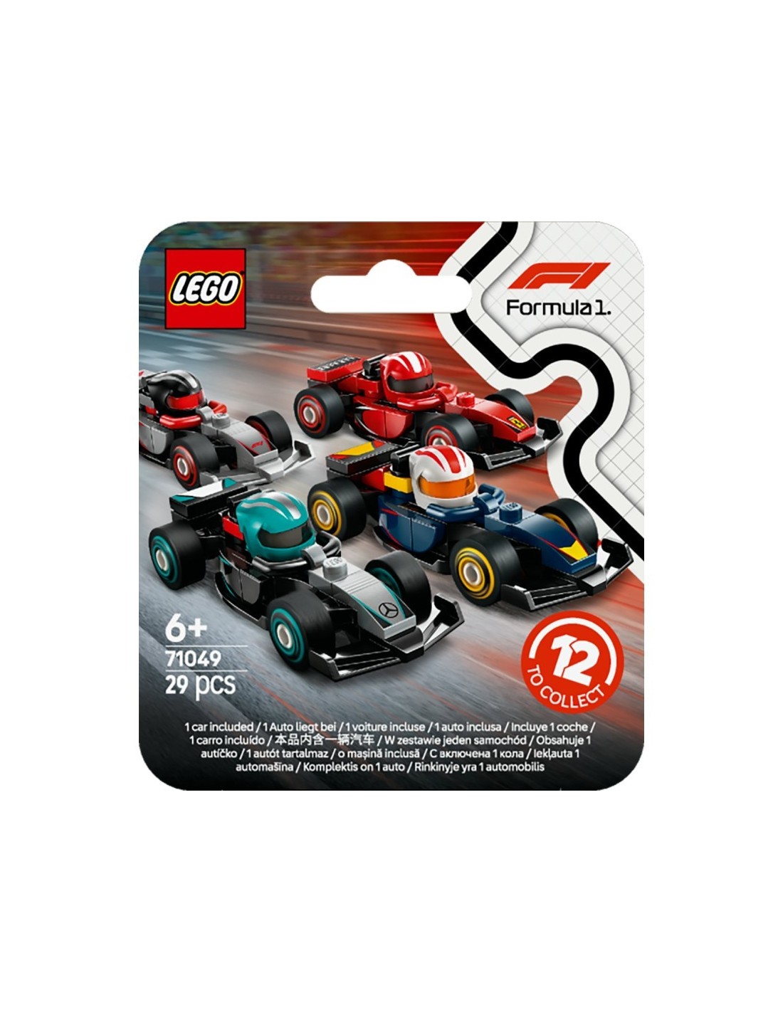 LEGO 71049 Monoposto F1 auto da corsa da collezione casuale | shopincasa.it