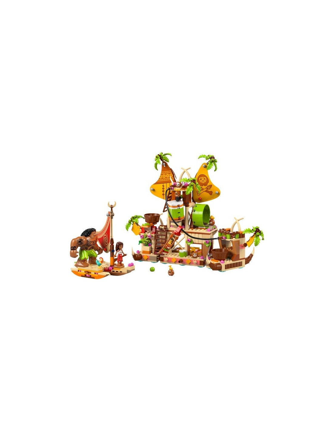 LEGO 43258 Disney Oceania Il Barcone dei Kakamora con Vaiana e Maui | shopincasa.it