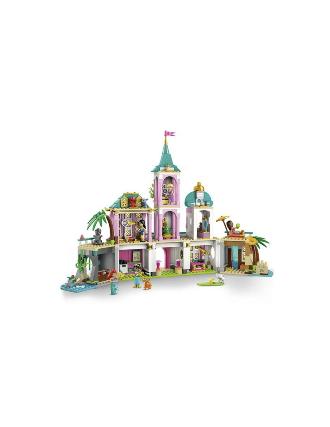 LEGO 43267 Disney Castello della Principessa con Animali Reali e Mini Bamboline | Shop in Casa