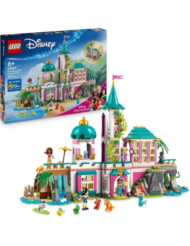 LEGO 43267 Disney Castello della Principessa con Animali Reali e Mini Bamboline | Shop in Casa
