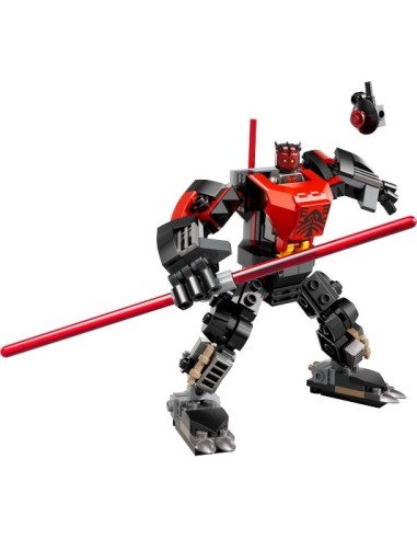 Mech LEGO Star Wars 75411 Darth Maul con spada laser e minifigure | shopincasa.it