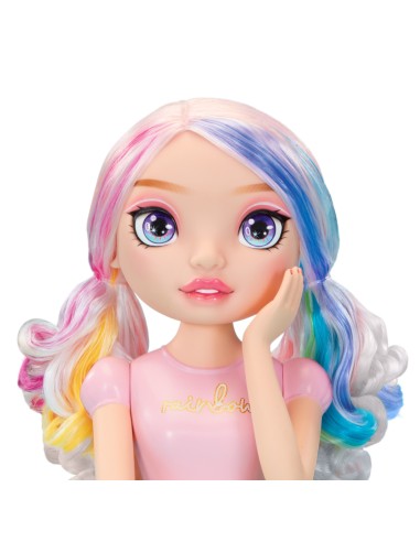 Testa da acconciare Rainbow High Bella con accessori per capelli e make-up | shopincasa.it