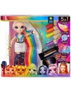 Rainbow High Hair Studio con Amaya Raine e set capelli 5 in 1 | shopincasa.it