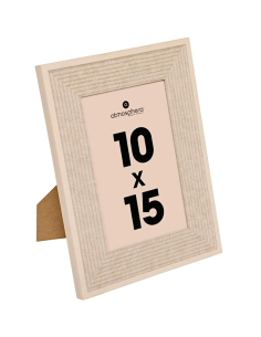 PORTAFOTO E CORNICI: vendita online Cornice foto, effetto pietra, Missy, 10x15 cm, beige, MDF e vetro in offerta