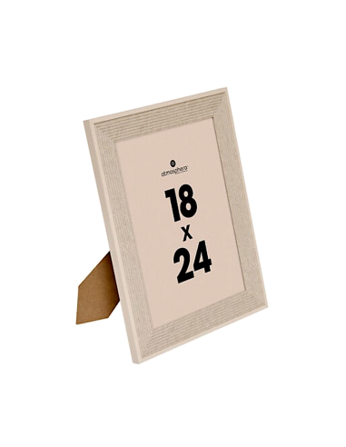 PORTAFOTO E CORNICI: vendita online Cornice foto, effetto pietra, Missy, 18x24 cm, beige, MDF e vetro in offerta