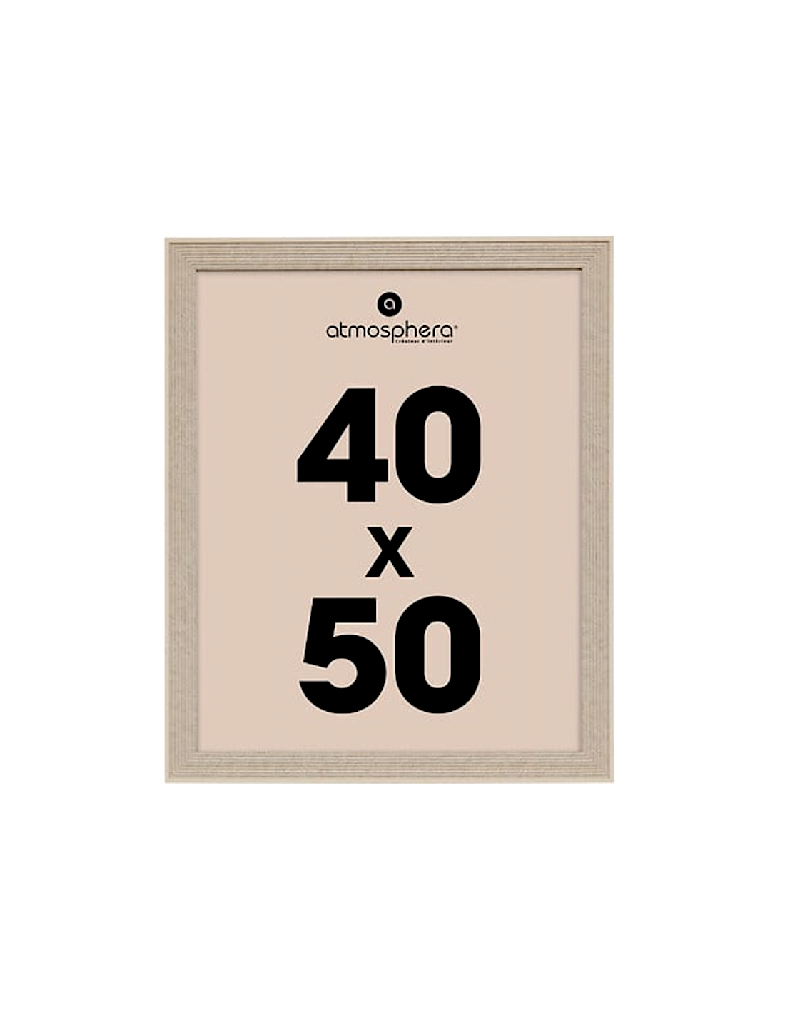 PORTAFOTO E CORNICI: vendita online Cornice foto, effetto pietra, Missy, 40x50 cm, beige, MDF e vetro in offerta