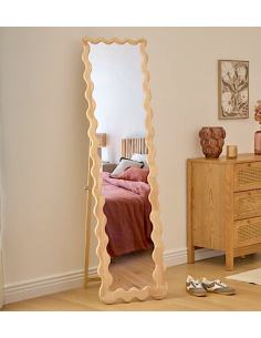 SPECCHI: vendita online Specchio, a onda, da terra, Brooke, 180 cm, 48x43 cm, ATMOSPHERA CREATEUR D'INTERIEUR in offerta