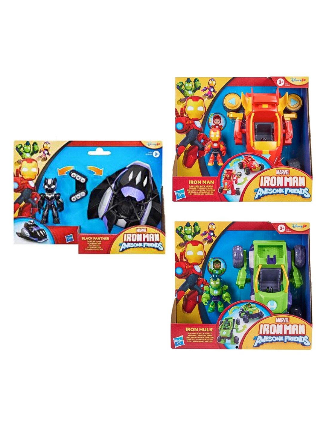 Ironman con veicolo assortito 7,5 cm per bambini | shopincasa.it
