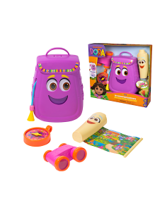 Zaino avventura Dora con mappa retrattile, binocolo e bussola | shopincasa.it