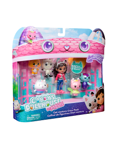 GABBY 6072633 SET 6 PERSONAGGI CON ACCESSORI