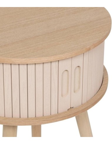 MOBILETTI E CONSOLE: vendita online Comodino, 2 ante, crema, 54x40x40 cm, ATMOSPHERA CREATEUR D'INTERIEUR in offerta